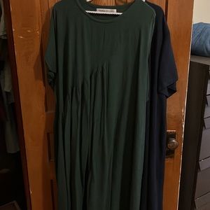 2 “YOUGA” linen/cotton dresses